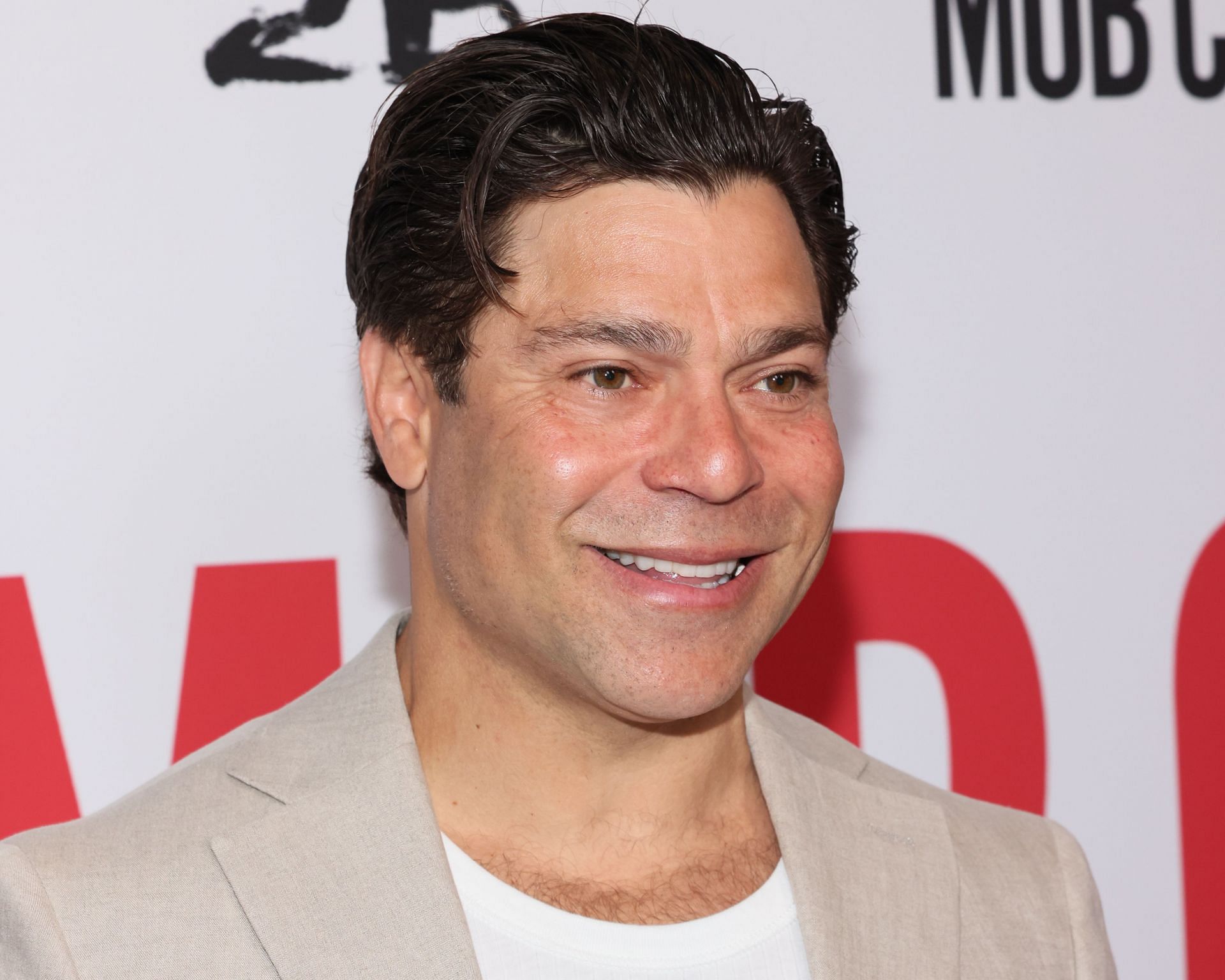 Jeremy Luke attends the Los Angeles screening of "Mob Cops" at Harmony Gold on April 23, 2025, in Los Angeles, California. (Image via Getty)